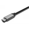 Hama 00200147 rozbočovač rozhraní USB Type-C 10000 Mbit/s sivý