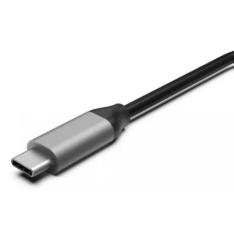 Hama 00200147 rozbočovač rozhraní USB Type-C 10000 Mbit/s sivý