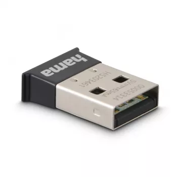 Bluetooth sieťová karta Hama 00053314 3 Mbit/s USB káblová čierna