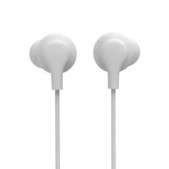 Hama Popply headset káblový in-ear hovory/hudba biely