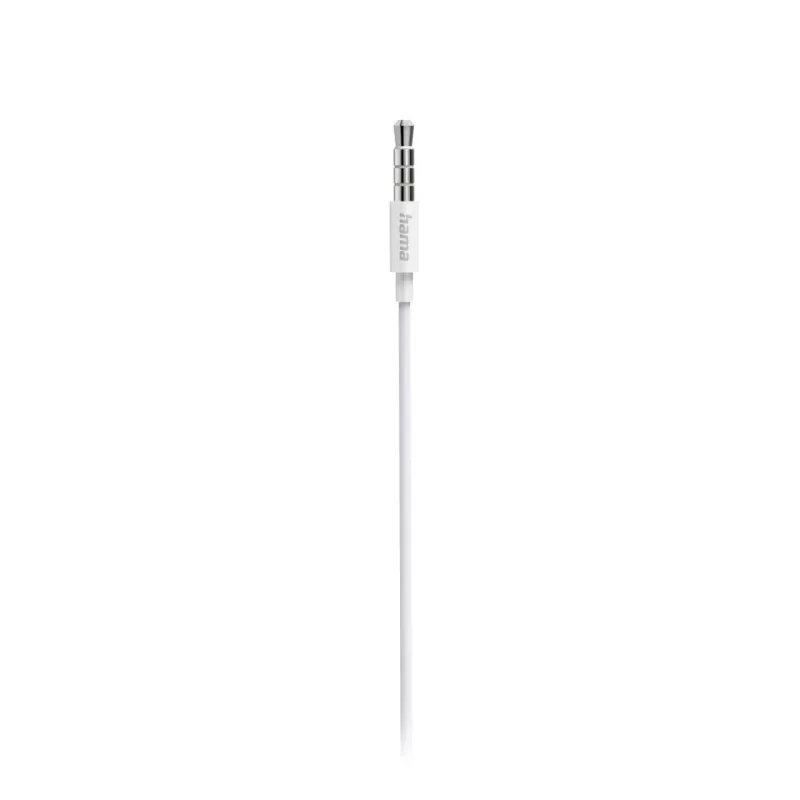 Hama Popply headset káblový in-ear hovory/hudba biely