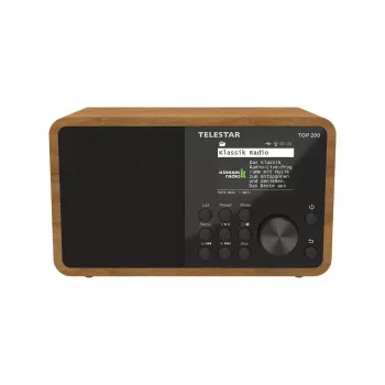 Internetové rádio Imperial Telestar 5701200 — Digitálny tuner, DAB+ FM, 10 W, 2,4 palca TFT, farba dreva