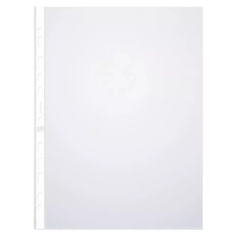 ELBA Zakladače A4, PP 0,08 mm, krištáľovo číre, univerzálne dierovanie (971508)