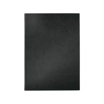 Šanón Sigel SM115 koža plátno plast čierny A5