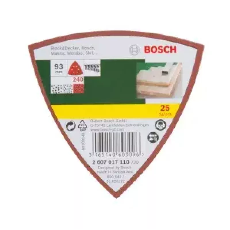 Bosch 2607017110 25 ks brúsny list