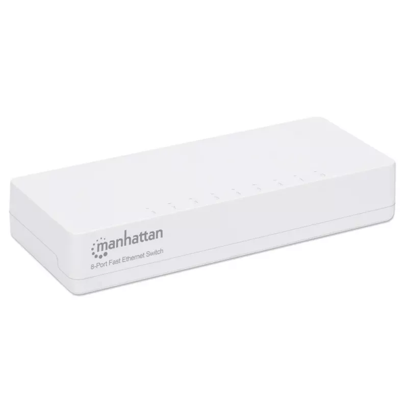 Manhattan 8-portový Fast Ethernet switch, plast, trojročná záruka, box