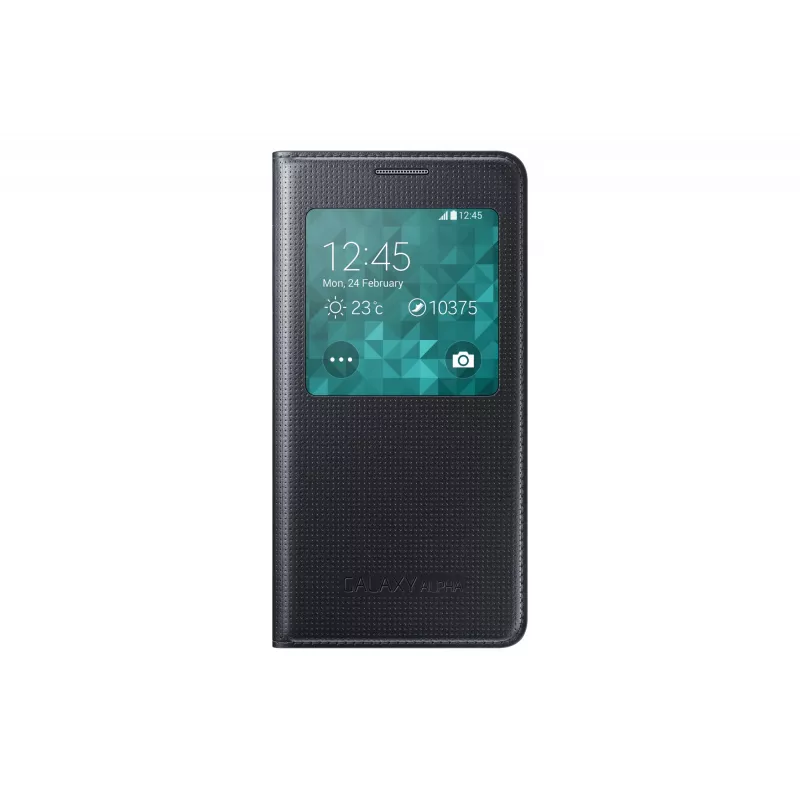Samsung EF-CG850B puzdro na mobil Flip Case strieborná