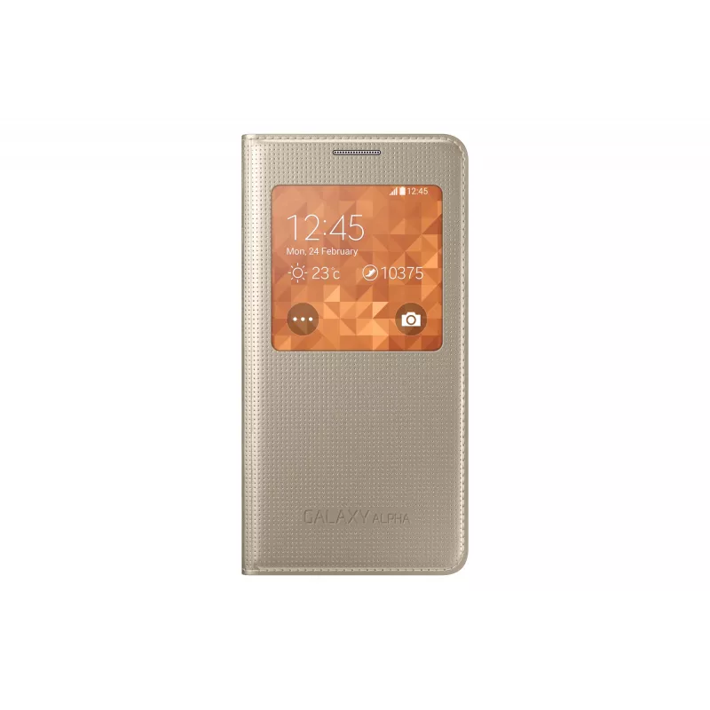 Samsung EF-CG850B puzdro na mobil Flip Case strieborná