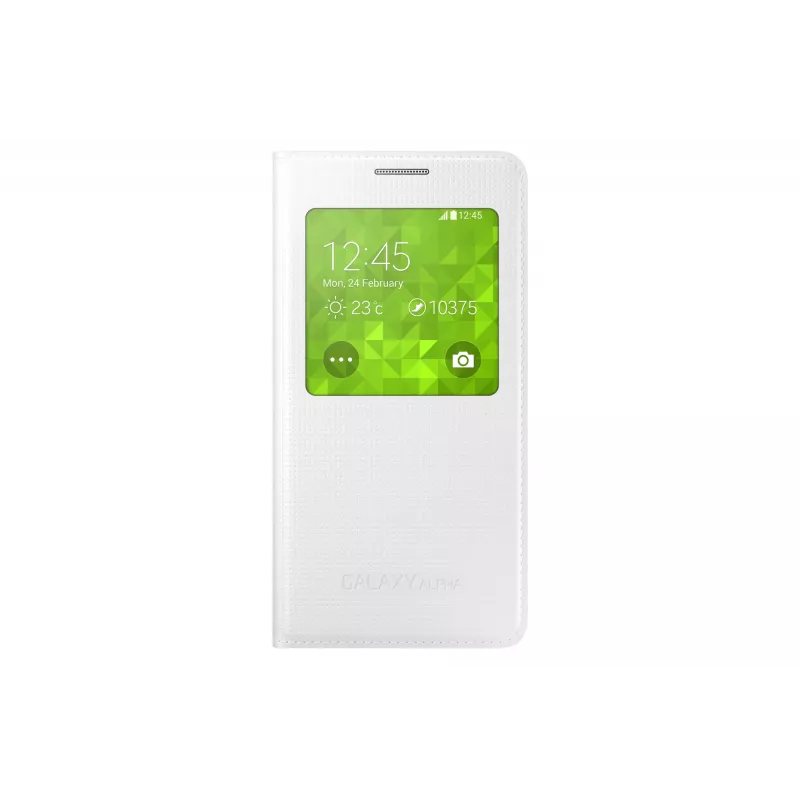 Samsung EF-CG850B puzdro na mobil Flip Case strieborná