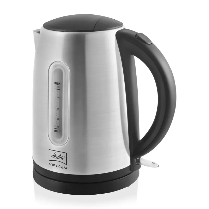 Rýchlovarná kanvica Melitta 1,7 l 2200 W čierna nerez
