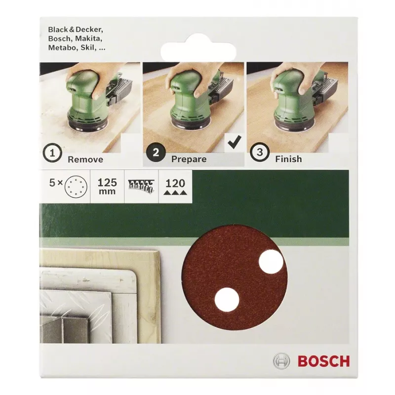 Bosch 2609256A30 5 ks brúsny tanier