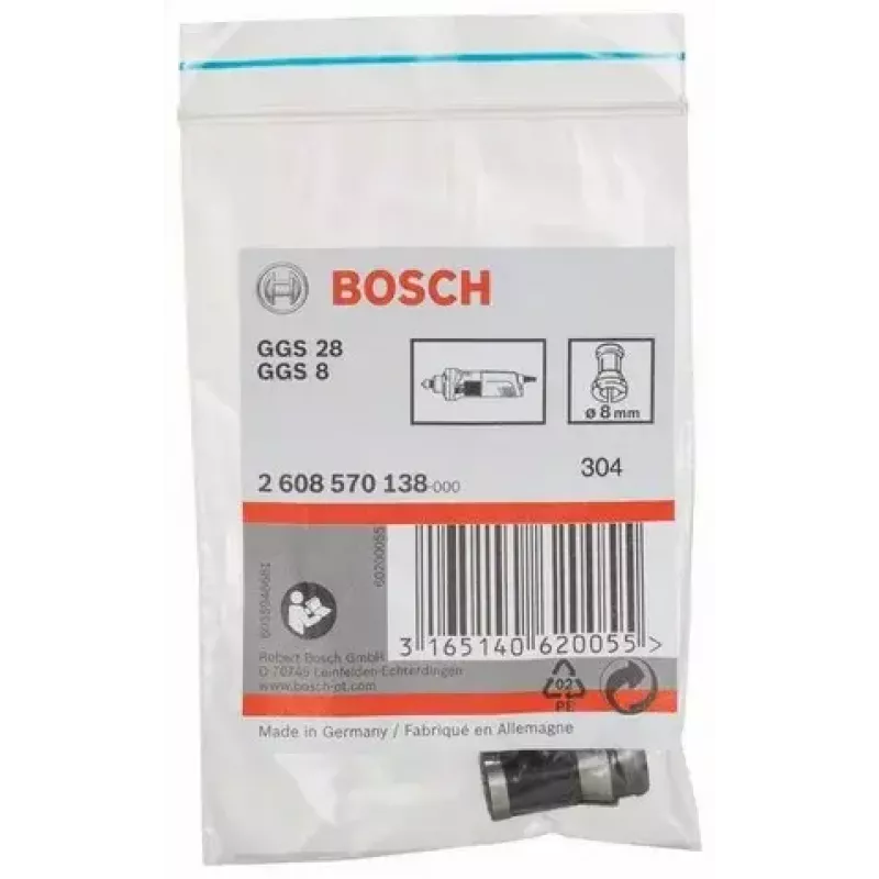 Bosch 2608570138 upínacie kliešte, 8 mm, pre GGS 28 CE
