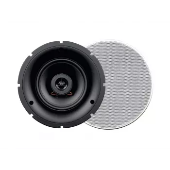 Dvojpásmový reproduktor Omnitronic 80710243 biely káblový 12 W