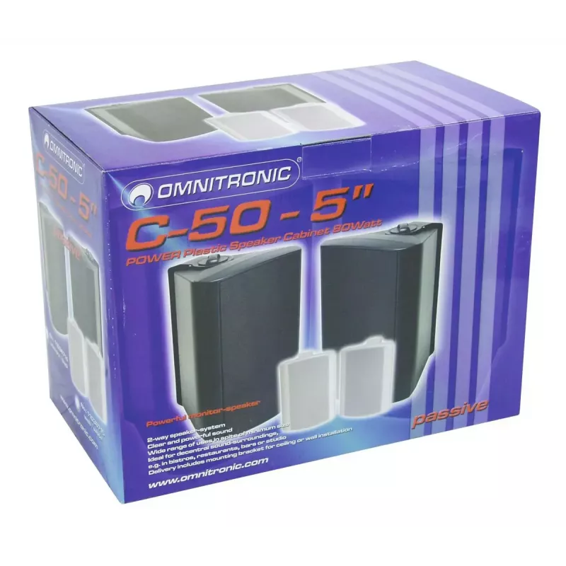 2-pásmový reproduktor Omnitronic 11036714 40 W