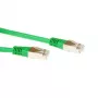 ACT zelený 7 m F/UTP CAT5E patch kábel s RJ45 konektormi