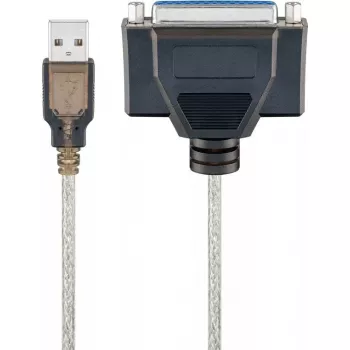 USB kábel k tlačiarni Goobay 95433 transparentný 1,5 m