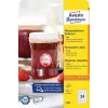 Samolepiace etikety kruh Avery 5080