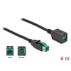 USB predlžovací kábel s napájaním DeLOCK 85983 12 V 4 m čierny