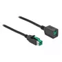 Aktívny USB predlžovací kábel DeLOCK 85984 12V 5m čierny