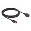 Aktívny USB predlžovací kábel DeLOCK 85988 24 V 4 m čierny
