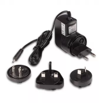 Lindy 5VDC 2A napájací zdroj pre viac krajín, 10 W, 100 - 240 V, 50 - 60 Hz, 0,787%, čierny, 0 - 40 °C