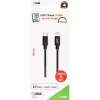 Lightning kábel 2GO 797162 1 m čierny USB-C