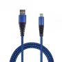 USB kábel 2GO 795950 1 m USB 3.2 Gen 1 USB B USB C modrý