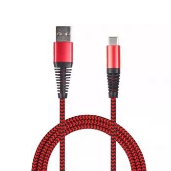 USB kábel 2GO 795947 USB 3.2 Gen 1 1 m USB B USB C červená