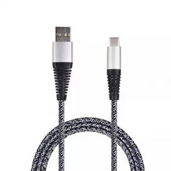 USB kábel 2GO 795953 USB 3.2 Gen 1 1 m USB B USB C strieborná