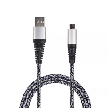 USB kábel 2GO 795951 1 m USB B Micro-USB B strieborná