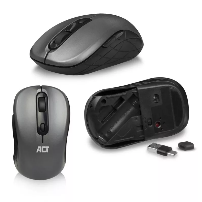 ACT AC5710 bezdrôtová klávesnica, RF, QWERTY UK International, čierna