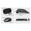 ACT AC5710 bezdrôtová klávesnica, RF, QWERTY UK International, čierna