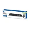 ACT AC5710 bezdrôtová klávesnica, RF, QWERTY UK International, čierna