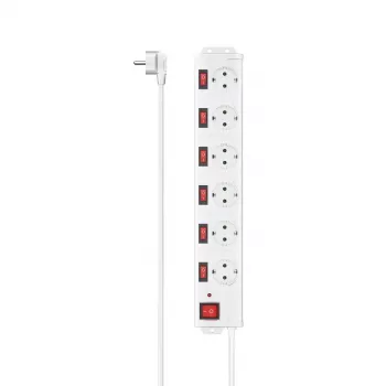 Hama 00223159 inteligentná viacnásobná zásuvka 6 AC výstupov 1,4 m 3680 W