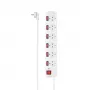 Hama 00223159 inteligentná viacnásobná zásuvka 6 AC výstupov 1,4 m 3680 W