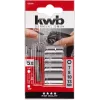 kwb 105000 Sada nástrčných kľúčov s adaptérom 1/4", 7/8/10/13 mm, 5 ks