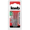 kwb INDUSTRIAL STEEL BITS 50 MM TORX T15 3 ks