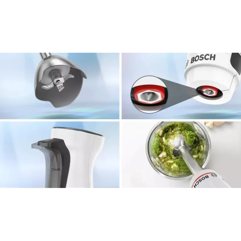 Bosch Serie 4 MSM4W421 tyčový mixér 800 W čierna, biela