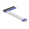 DeLOCK riser karta PCI Express x1 konektor samec na x16 slot s káblom 20 cm