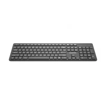 eSTUFF GLB211302 klávesnica Office USB QWERTY UK English čierna