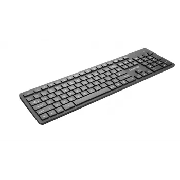 eSTUFF GLB211302 klávesnica Office USB QWERTY UK English čierna