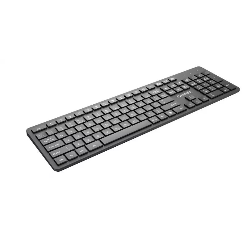 eSTUFF GLB211302 klávesnica Office USB QWERTY UK English čierna