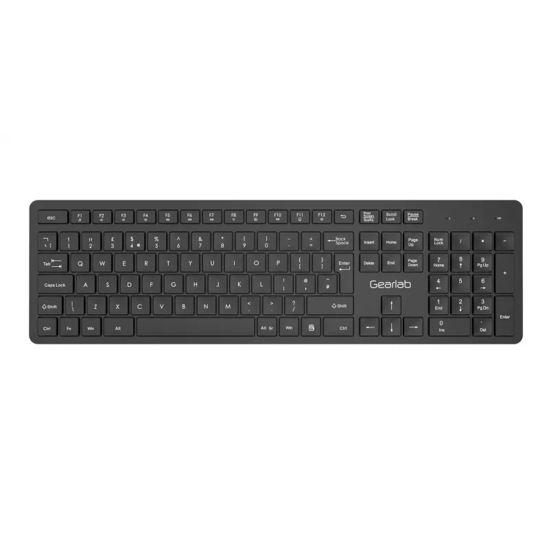 eSTUFF GLB211302 klávesnica Office USB QWERTY UK English čierna