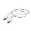 Hama 00201704 USB kábel USB 2.0 1,5 m USB-C biely