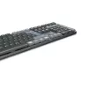 Hama WK-800 bezdrôtová mechanická klávesnica pre viac zariadení, LED, QWERTZ, čierna