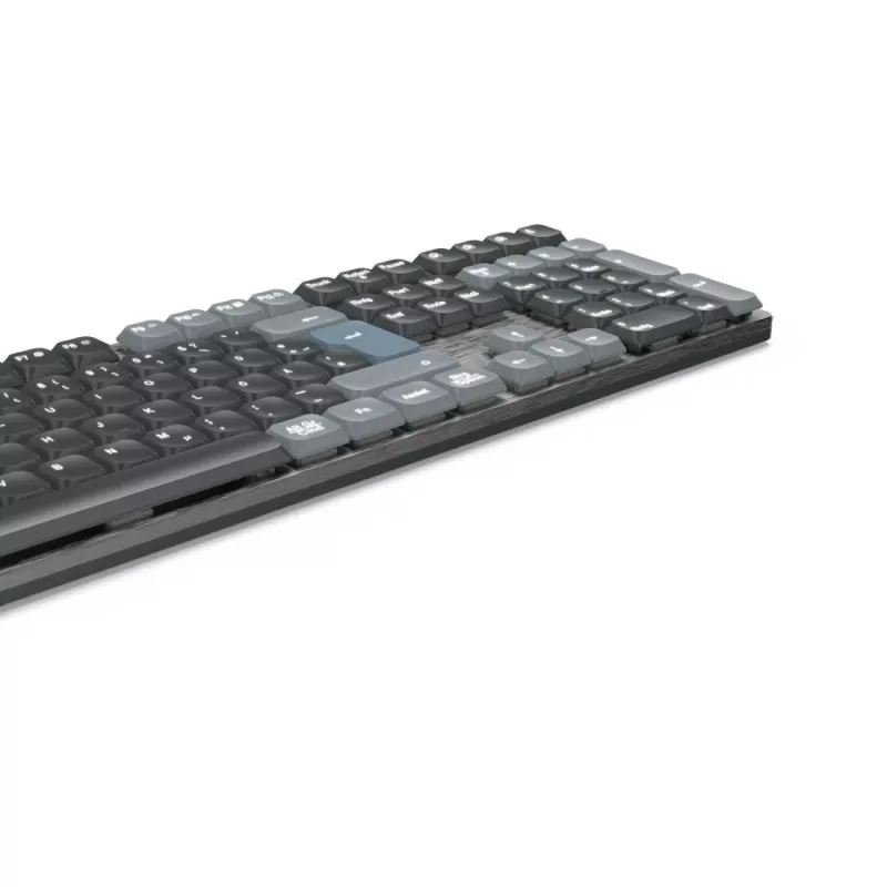 Hama WK-800 bezdrôtová mechanická klávesnica pre viac zariadení, LED, QWERTZ, čierna