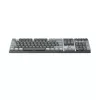 Hama WK-800 bezdrôtová mechanická klávesnica pre viac zariadení, LED, QWERTZ, čierna