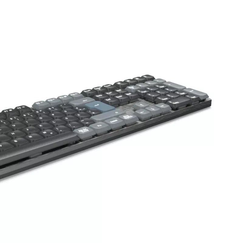 Hama WK-800 bezdrôtová mechanická klávesnica pre viac zariadení, LED, QWERTZ, čierna