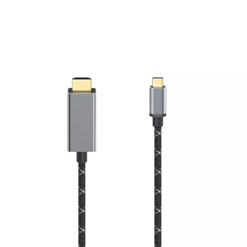 Hama 00200509 HDMI kábel 1,5 m HDMI Type-A (štandard) USB Type-C čierny