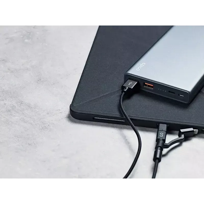 USB-A na USB-C / Micro-USB-B / Lightning 3-in-1 kábel 1,2 m Epico